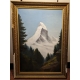 Tableau "Cervin" signé R. de LAUREDAY