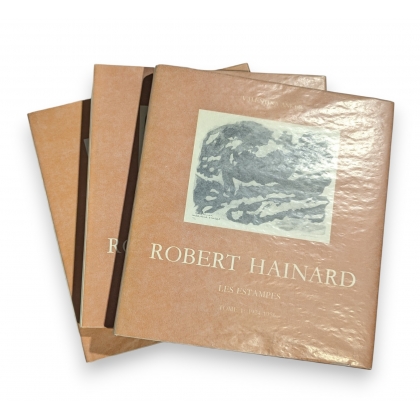 Livre \"Les estampes I à III\" de Robert HAINARD