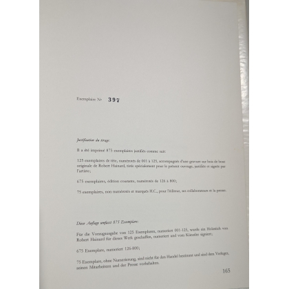 Livre "Les estampes I à III" de Robert HAINARD