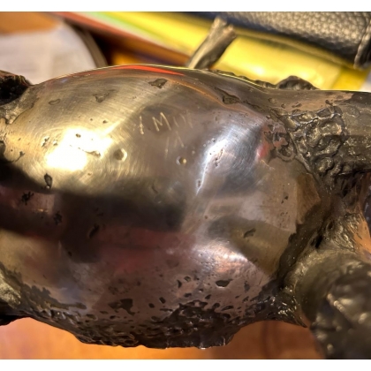 Sculpture \"Icare et rhinocéros\"