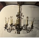 Lustre hollandais à 12 lumières