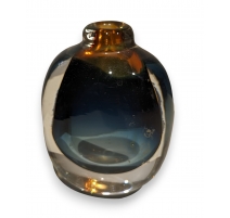 Vase orange et bleu KOSTA BODA
