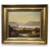 Tableau \"Cully sur le Lac Léman\"