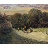 Tableau \"Cully sur le Lac Léman\"