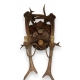 Applique en cornes de cerf et de chamois