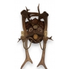 Applique en cornes de cerf et de chamois
