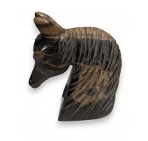 Tête de cheval en serpentine