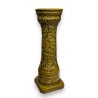 Colonne en céramique glasure verte