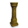 Colonne en céramique glasure verte