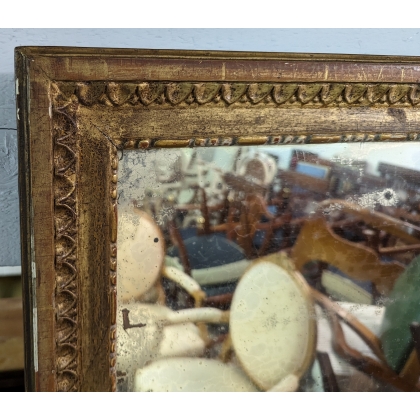 Miroir Louis XVI doré