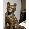 Bronze \"Bergers allemands\" signé T CARTIER