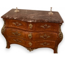 Commode Tombeau Louis XV dessus marbre