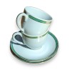 Paire de tasses et sous-tasses Christofle