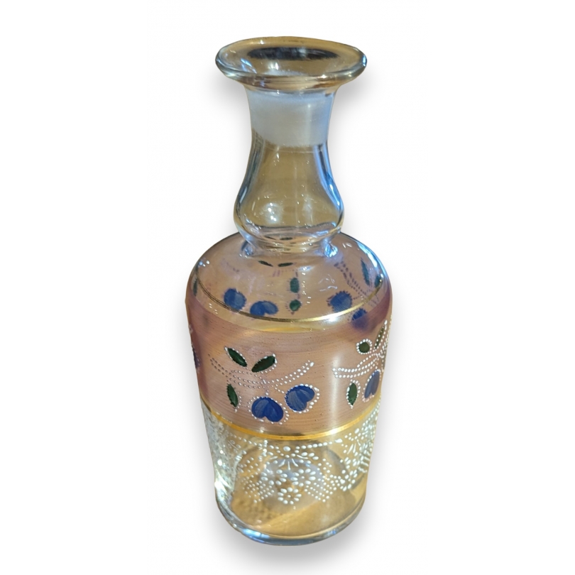 Carafe en verre émaillé