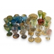 Lot de 25 verres sur pied miniature en verre