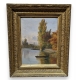 Tableau "Bord de rivière"