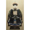 Paire de peintures sur soie \"Dignitaires\"