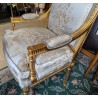 Salon style Louis XVI en bois doré
