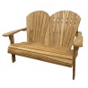"Adirondack" teak garden sofa