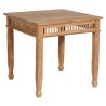 Table carrée "Betawi" en teck