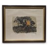 Gravure "Biche et faon" signé Robert HAINARD