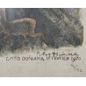 Gravure "Biche et faon" signé Robert HAINARD
