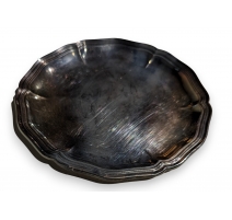 Petit plat festonné en argent JEZLER