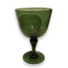 Grande coupe sur pied en verre de Saint-Prex