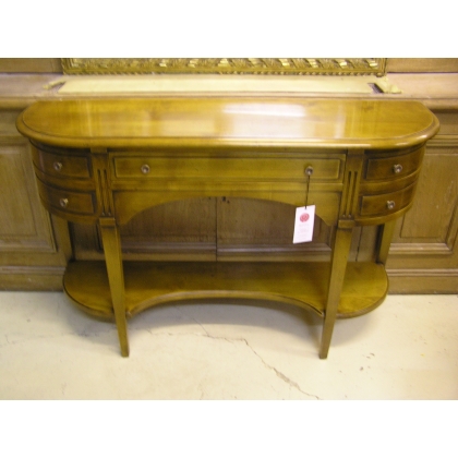 Directoire-style desk console in cherry wood by Moinat SA – Antiques and home décor