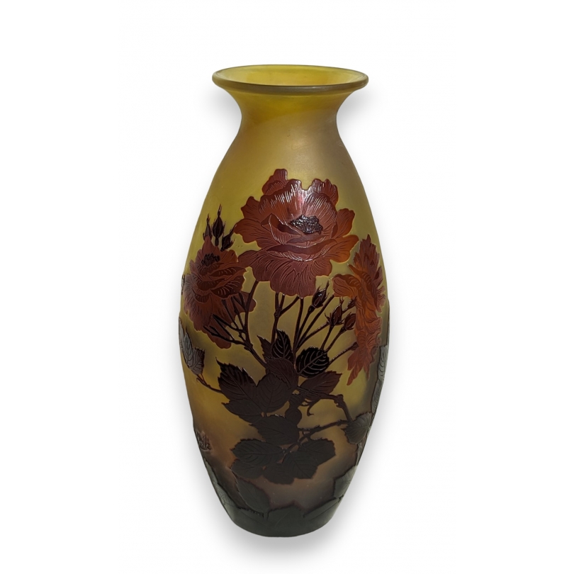 Large vase signed GALLÉ