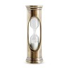 Bronze-coloured brass hourglass (3 minutes) at  Moinat SA  - Antiques and home décor
