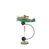 "Aviation Ace" pendulum clock made from painted sheet metal