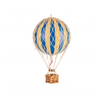 Montgolfière Bleue et blanche, petite