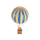 Montgolfière Bleue et blanche, petite