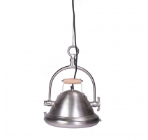 Suspension Ray en métal et bois
