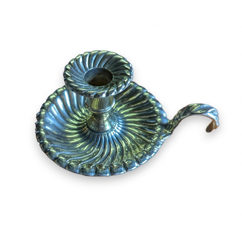 ‘Renaissance’ candle holder in polished brass, small