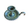 ‘Renaissance’ candle holder in polished brass, small