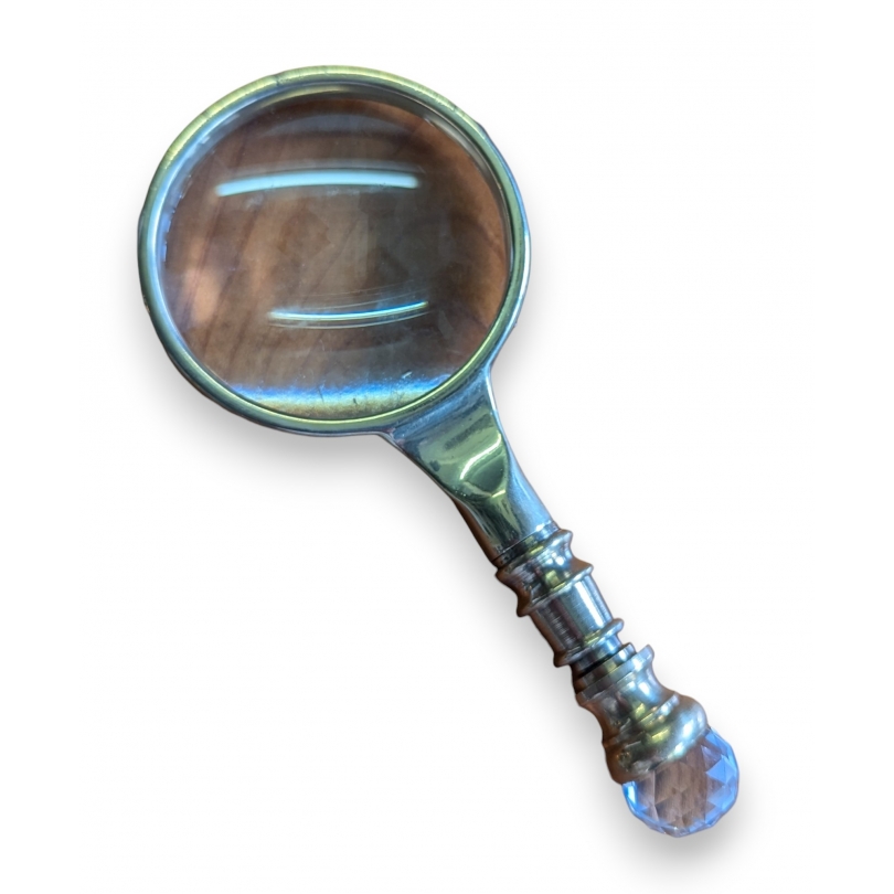 "Diamant" brass magnifying glass