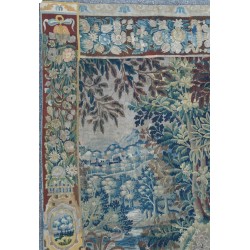 Wandteppich mit Pflanzenmotiven. Bei  Moinat SA  – Antiquitäten und Dekoration