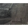 Tableau \"Poissons\" signé BODJOL