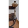 Fauteuil en fer forgé et bronze