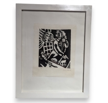 Lithographie "Ange" signé Emil NOLDE 09