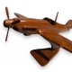 Messerschmitt BF 109 en bois sculpté