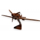 Messerschmitt BF 109 en bois sculpté