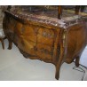  Commode, style Louis XV, dessus marbre sur  Moinat SA  - Antiquités décoration
