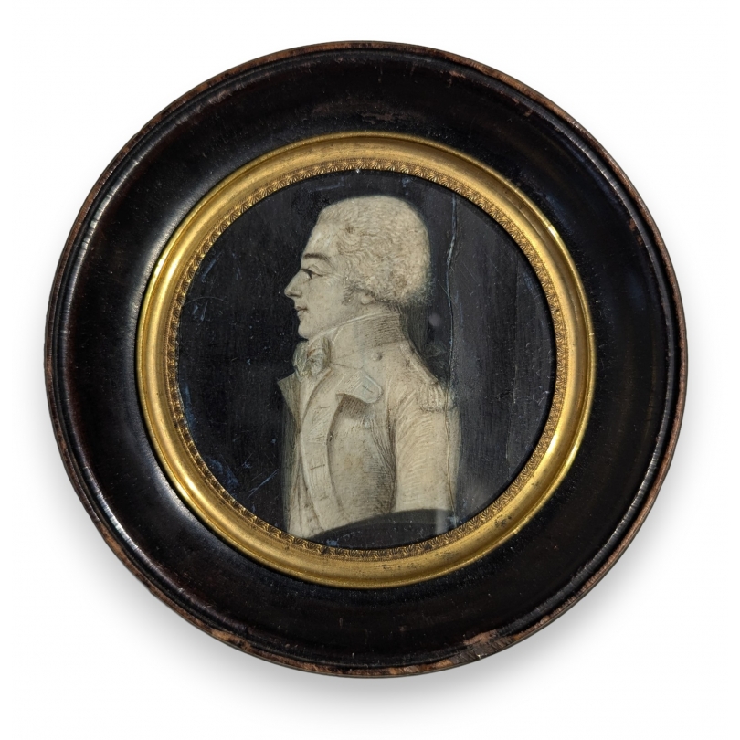 Miniature sépia \"Portrait d\'un homme\"