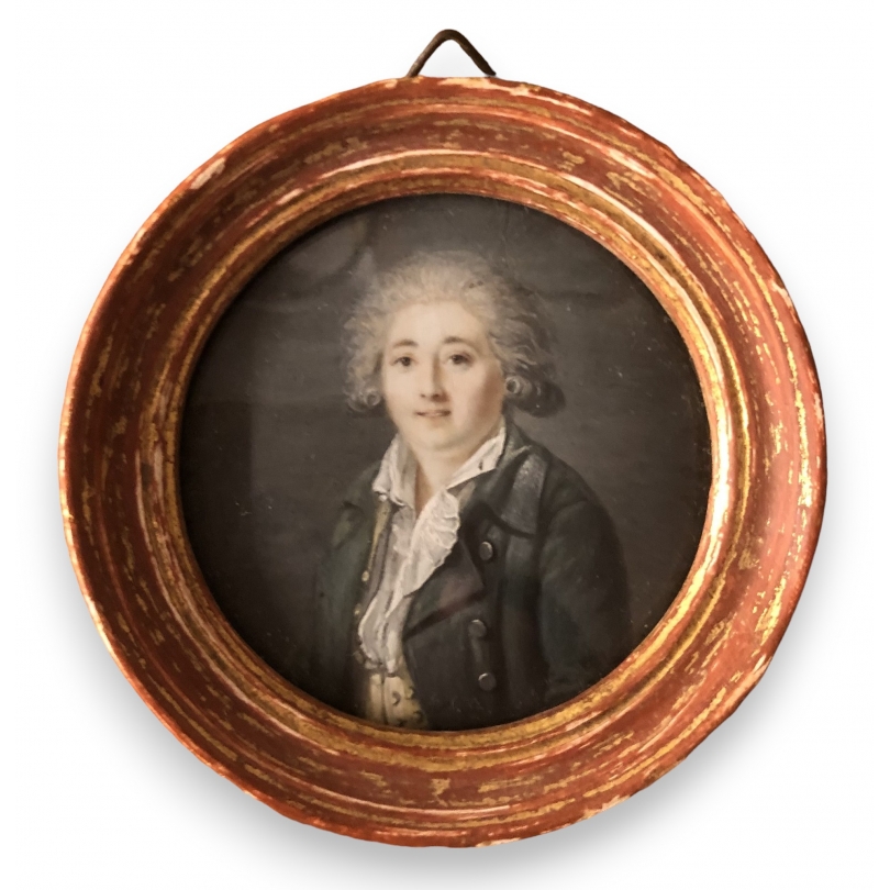Miniature \"Portrait d\'un homme\"