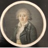 Miniature \"Portrait d\'un homme\"