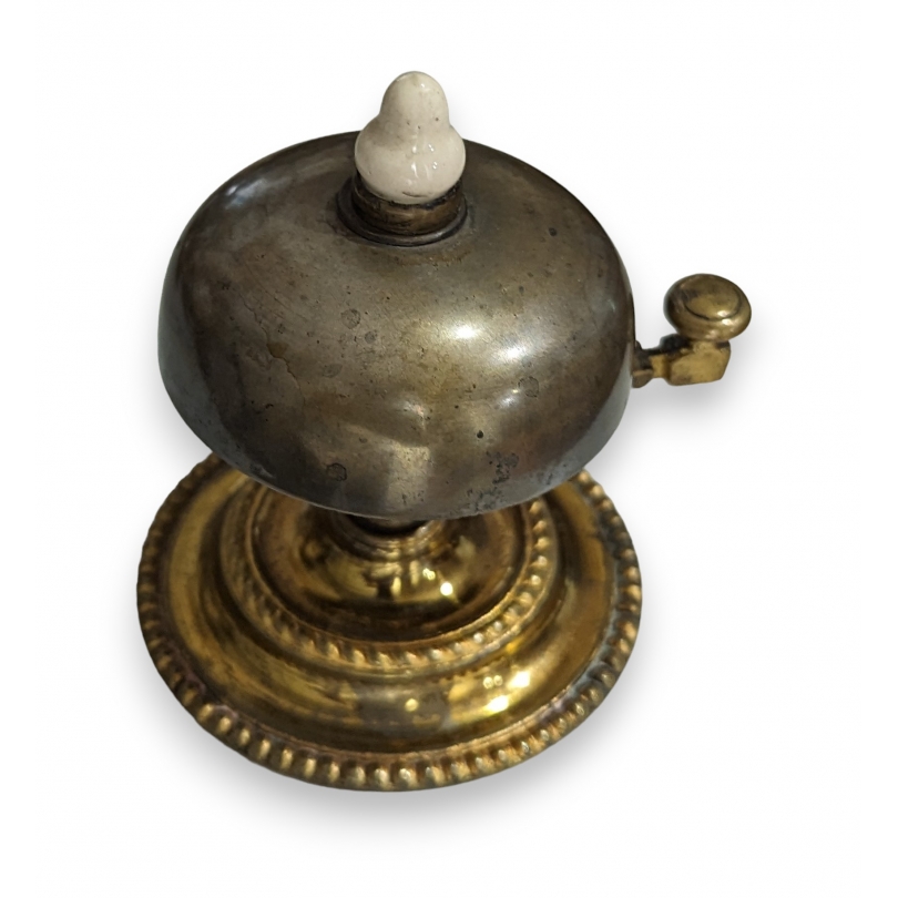 Hotel bell made of brass and metal