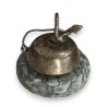 Hotel bell made of brass and grey marble
